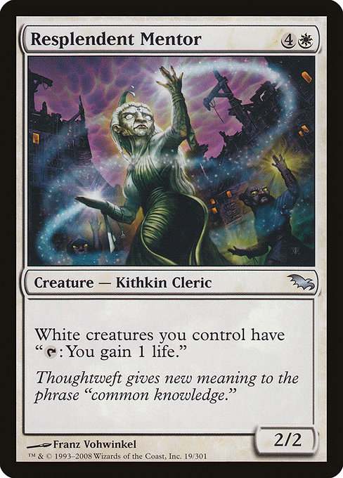 Resplendent Mentor highlighted card art