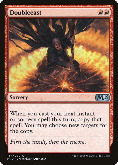 Doublecast from Core Set 2019