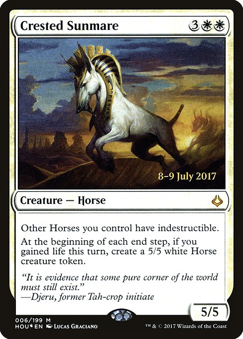 Crested Sunmare from Hour of Devastation Promos
