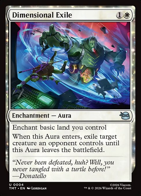 Dimensional Exile from Teenage Mutant Ninja Turtles