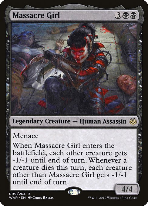 Massacre Girl from War of the Spark