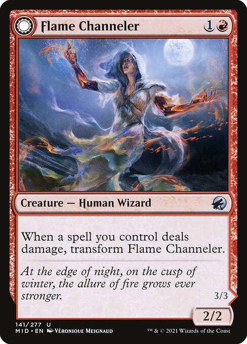 Flame Channeler // Embodiment of Flame from Innistrad: Midnight Hunt