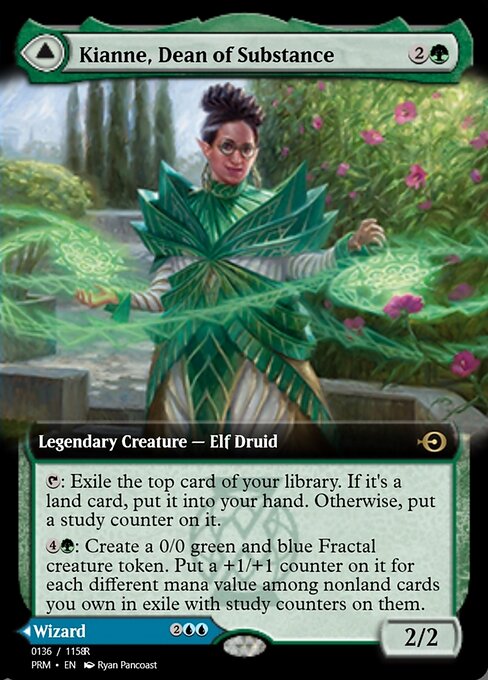 Kianne, Dean of Substance // Imbraham, Dean of Theory highlighted card art