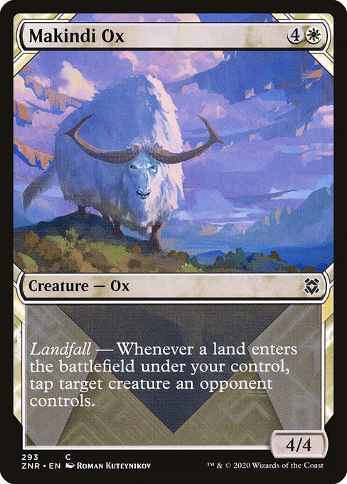 Makindi Ox from Zendikar Rising