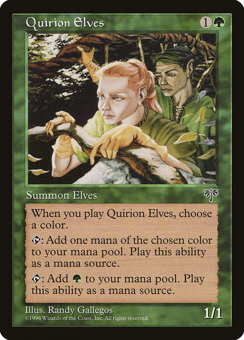 Quirion Elves from Mirage