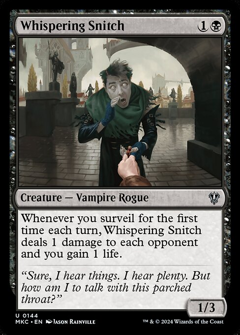 Whispering Snitch highlighted card art