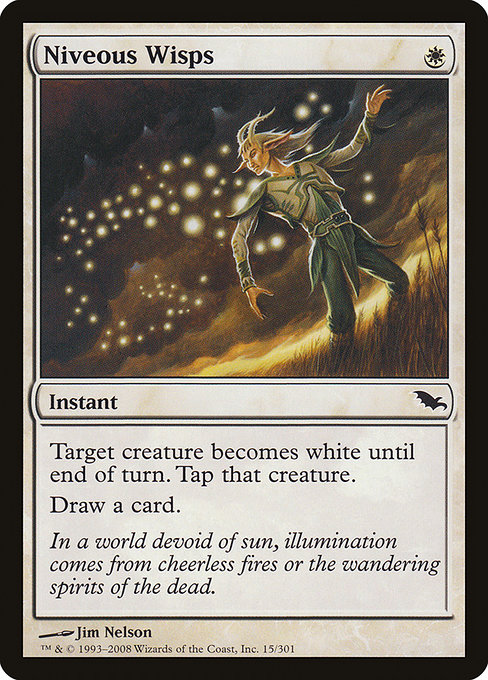 Niveous Wisps highlighted card art