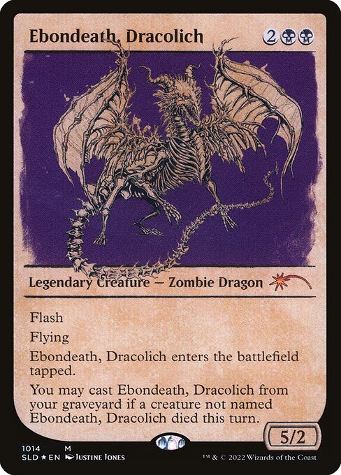 Ebondeath, Dracolich highlighted card art