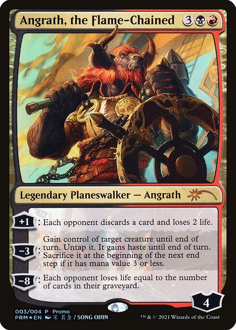 Angrath, the Flame-Chained from Year of the Ox 2021