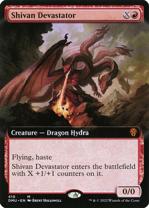 Shivan Devastator from Dominaria United