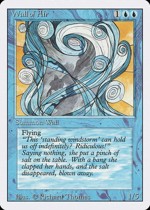 Wall of Air from Revised Edition