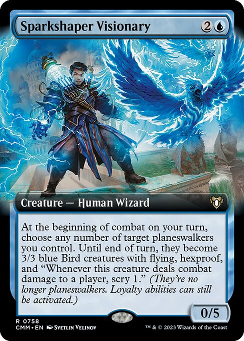 Sparkshaper Visionary from Commander Masters