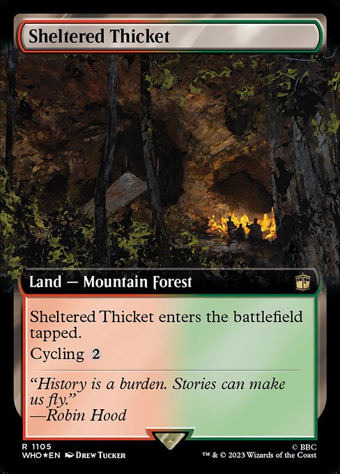 Sheltered Thicket from Doctor Who