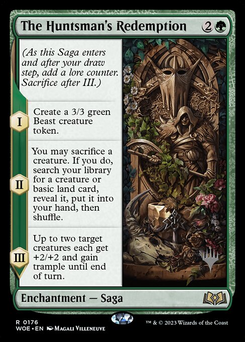 The Huntsman's Redemption from Wilds of Eldraine Promos