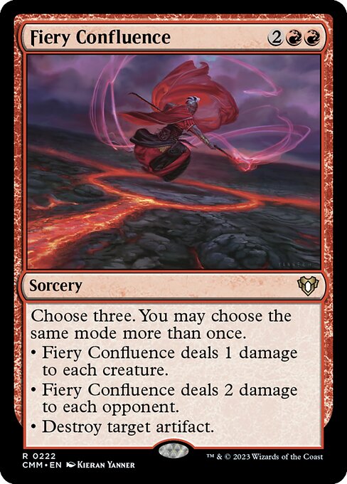 Fiery Confluence from Commander Masters