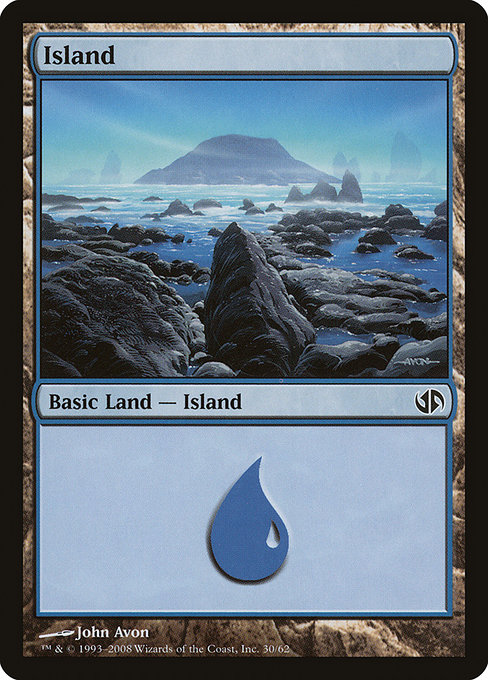 Island from Duel Decks: Jace vs. Chandra