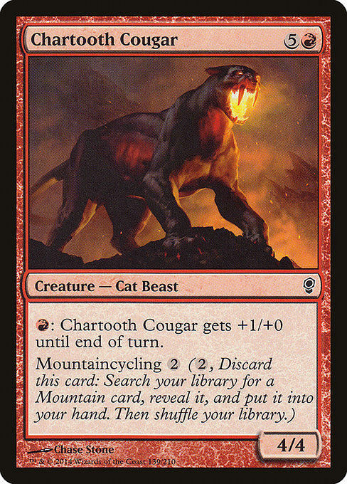 Chartooth Cougar from Conspiracy