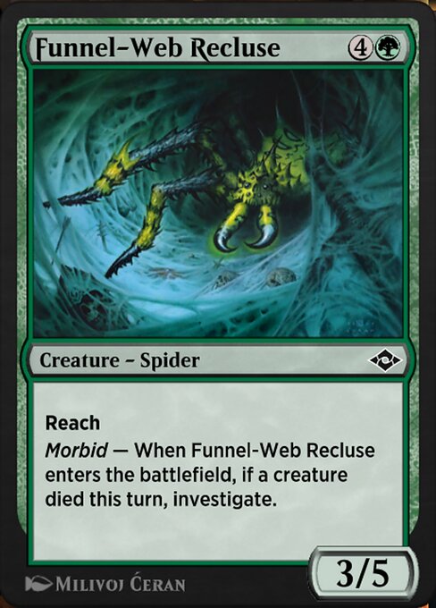 Funnel-Web Recluse highlighted card art