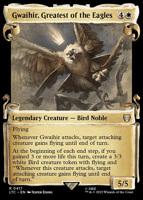 Gwaihir, Greatest of the Eagles highlighted card art