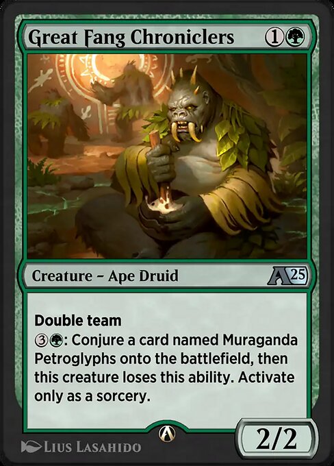 Great Fang Chroniclers highlighted card art