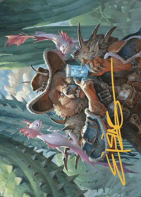 Doc Aurlock, Grizzled Genius // Doc Aurlock, Grizzled Genius from Outlaws of Thunder Junction Art Series