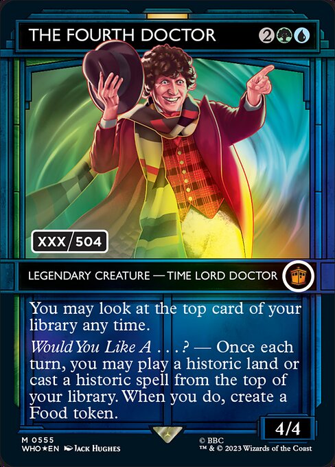 The Fourth Doctor from Doctor Who