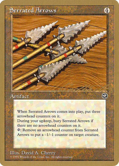 Serrated Arrows from Pro Tour Collector Set