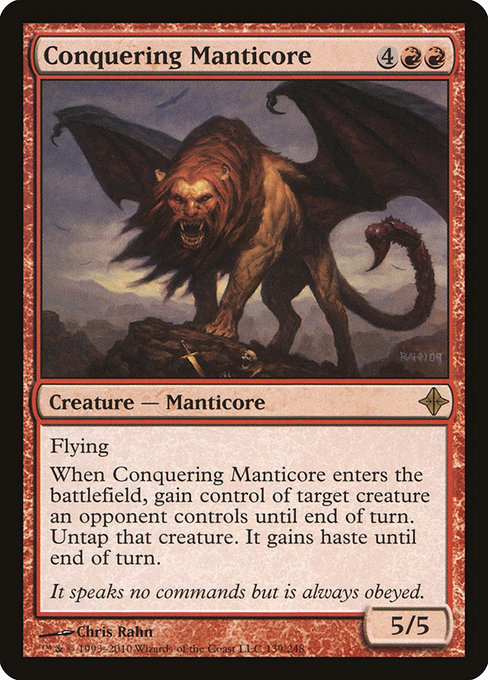 Conquering Manticore from Rise of the Eldrazi