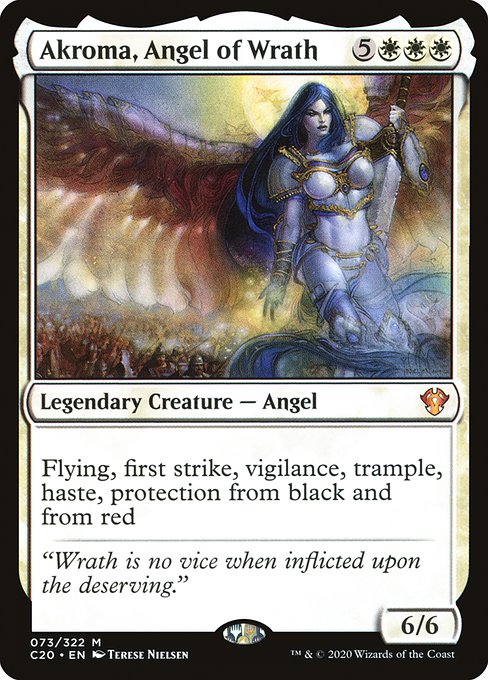 Akroma, Angel of Wrath from Commander 2020