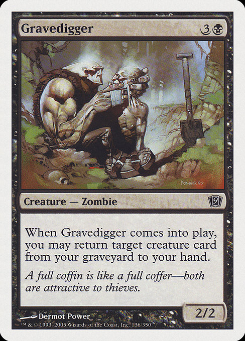 Gravedigger from Ninth Edition