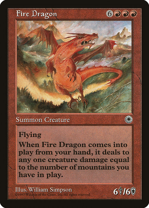 Fire Dragon from Portal