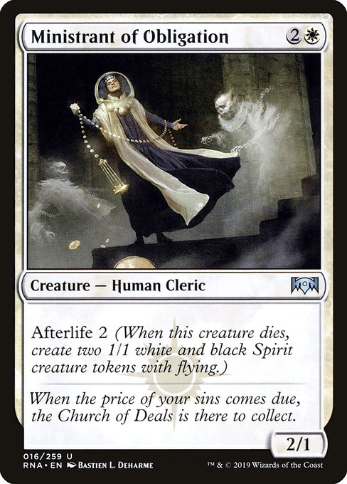 Ministrant of Obligation from Ravnica Allegiance