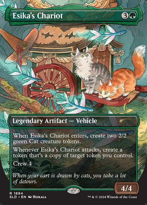 Esika's Chariot highlighted card art