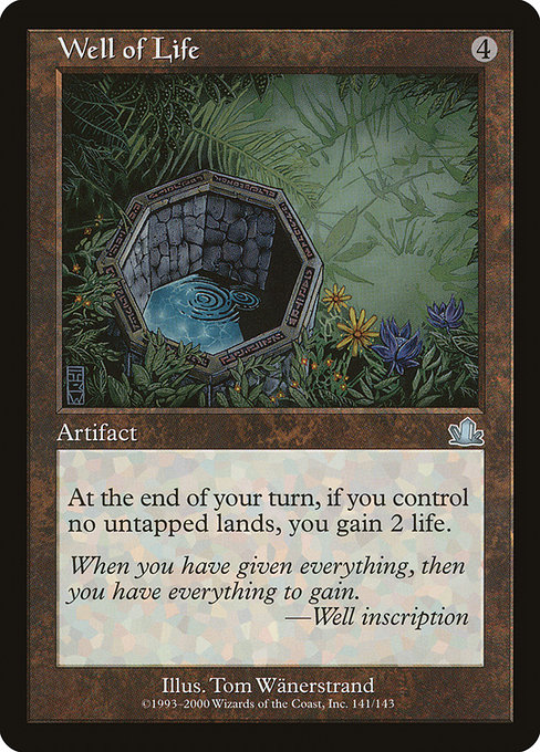 Well of Life highlighted card art