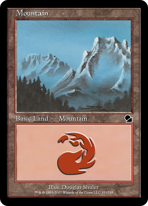 Mountain from Masters Edition