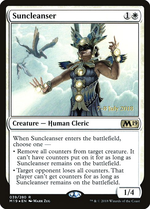 Suncleanser from Core Set 2019 Promos