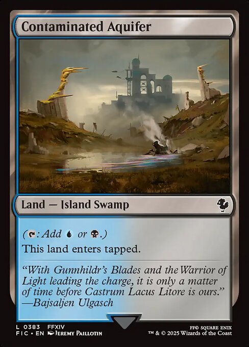 Contaminated Aquifer highlighted card art