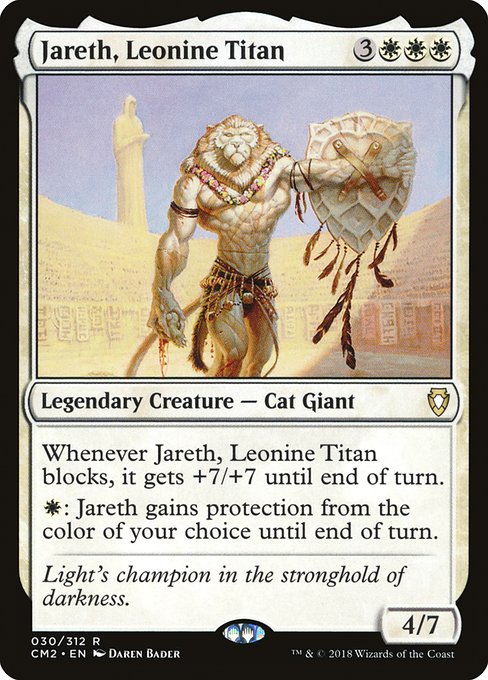 Jareth, Leonine Titan highlighted card art