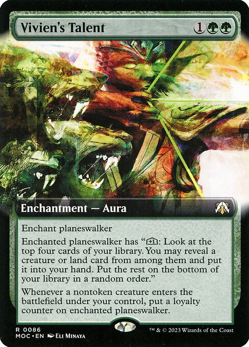 Vivien's Talent from March of the Machine Commander