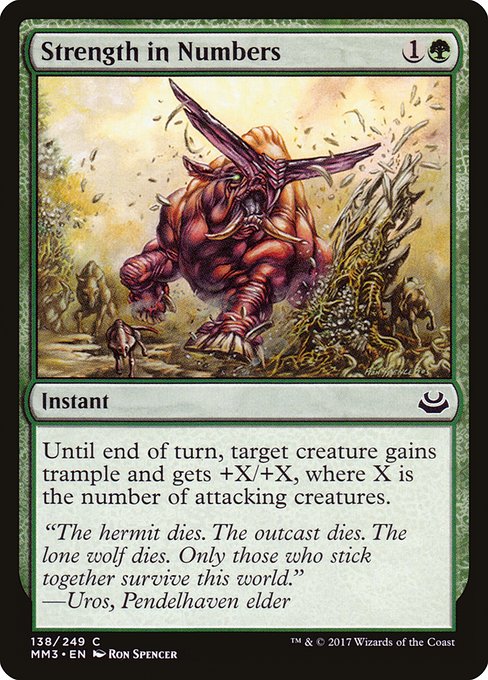 Strength in Numbers from Modern Masters 2017