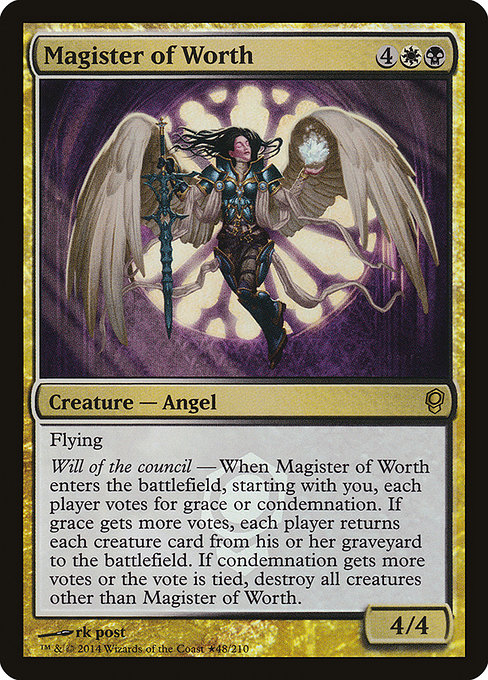 Magister of Worth from Conspiracy Promos