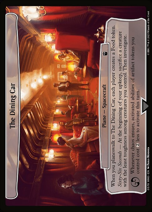 The Dining Car highlighted card art