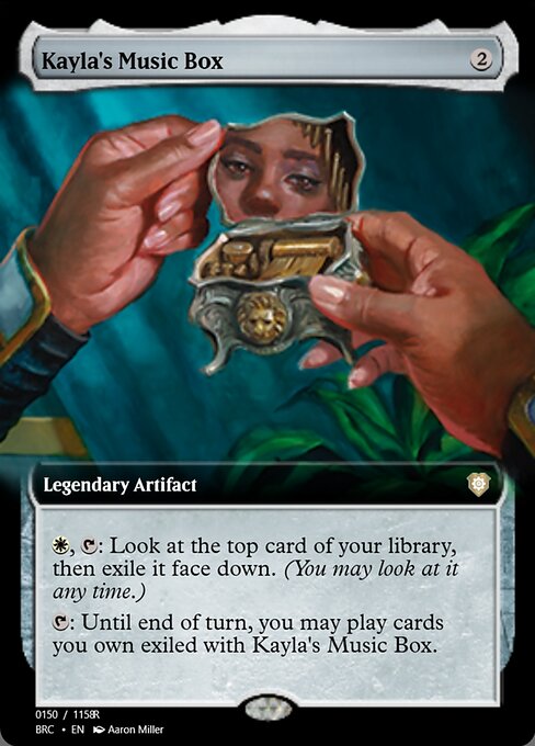 Kayla's Music Box highlighted card art