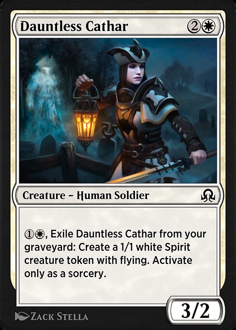 Dauntless Cathar from Shadows over Innistrad Remastered
