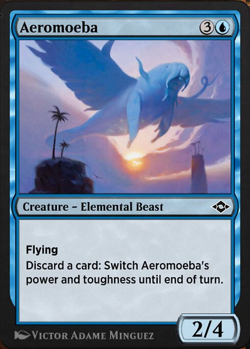 Aeromoeba highlighted card art