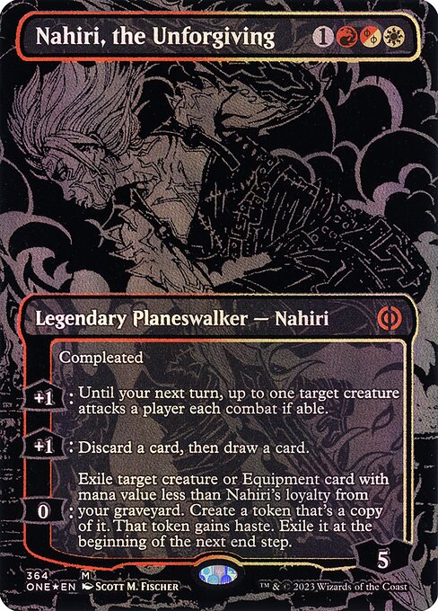 Nahiri, the Unforgiving from Phyrexia: All Will Be One