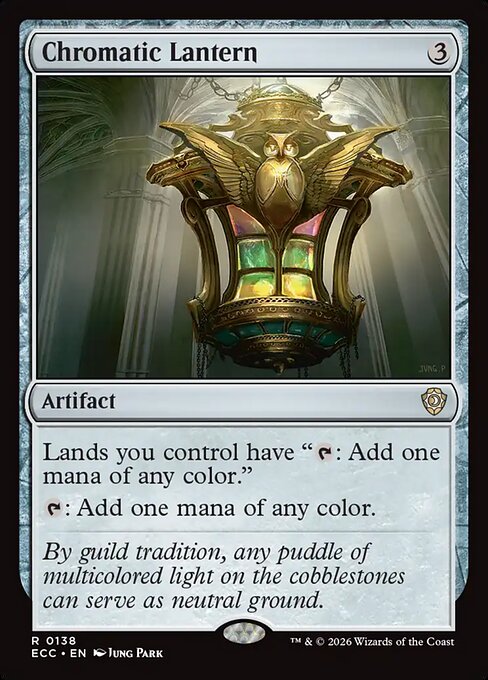 Chromatic Lantern from Lorwyn Eclipsed Commander