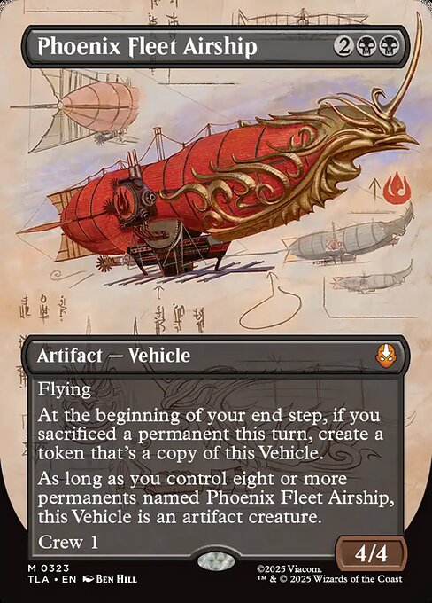 Phoenix Fleet Airship from Avatar: The Last Airbender
