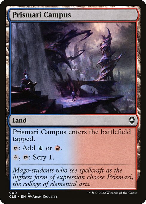 Prismari Campus highlighted card art