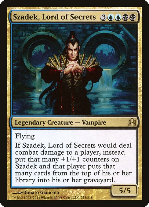 Szadek, Lord of Secrets from Commander 2011
